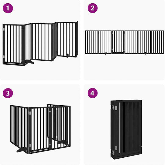 vidaXL Divider Dog in White Color 300 x 90cm
