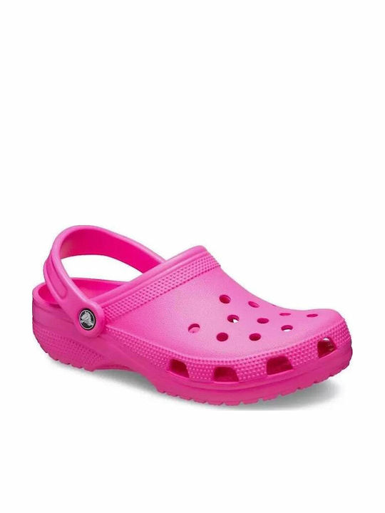 Crocs Crush Γυναικεία Ανατομικά Σαμπό Φούξια