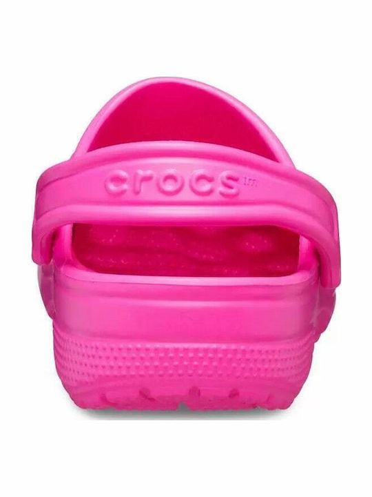 Crocs Crush Γυναικεία Ανατομικά Σαμπό Φούξια