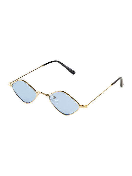 AV Sunglasses Zelia Sunglasses with Gold Frame 112-Zelia Gold/Blue