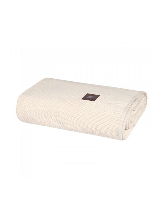 Greenwich Polo Club 3922 Dreisitzer-Sofa Wurf Fleece 180x300cm Ecru