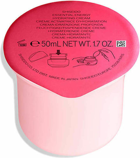 Shiseido Essential Energy Refill 24ωρη Ενυδατική Κρέμα Προσώπου Ημέρας με Χρώμα & Υαλουρονικό Οξύ 50ml
