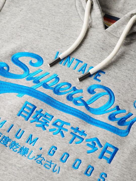 Суитшърт с Качулка Grey, Athletic Grey Marl