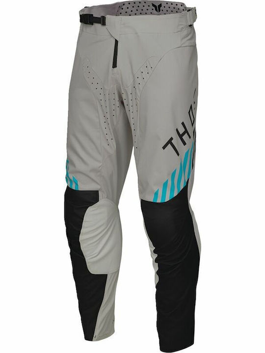 Thor Men's 4 Season Motorcycle Pants Gray