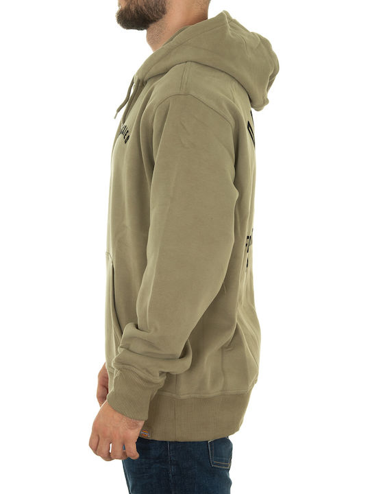 Dickies Men's Sweatshirt Jacket with Hood Green