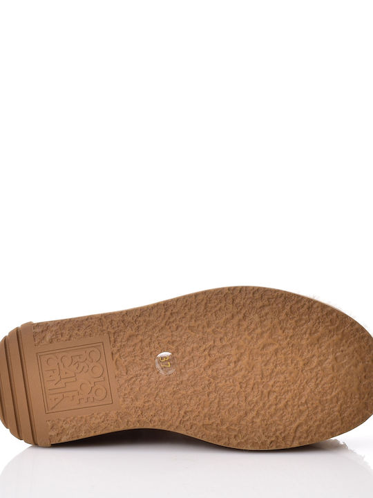 Women's Ankle Boots with Fur White