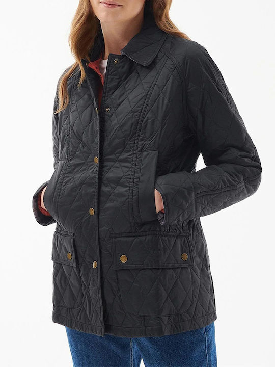 Barbour Quilt Jacket Puffer Black