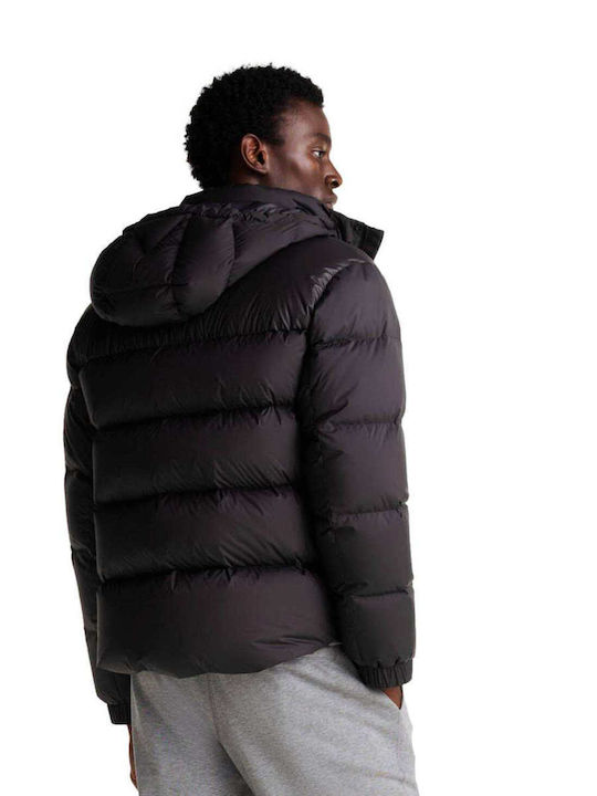 Μπουφάν Puffer Μαύρο