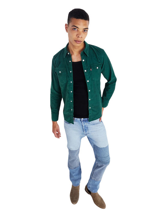 Barstow Western Standard Langärmlig Hemd Green