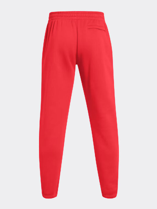 Sweatpants with Elastic Red
