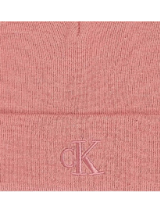 Beanie Frauen Beanie Gestrickt in Rosa Farbe