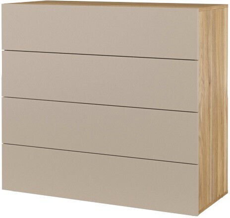 Συρταριέρα Креватокамарас Дървена Shizen Черен 100x40.5x91бр