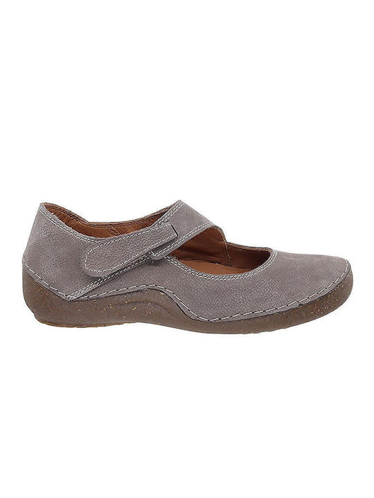 Safe Step Anatomic Leather Ballerinas Brown