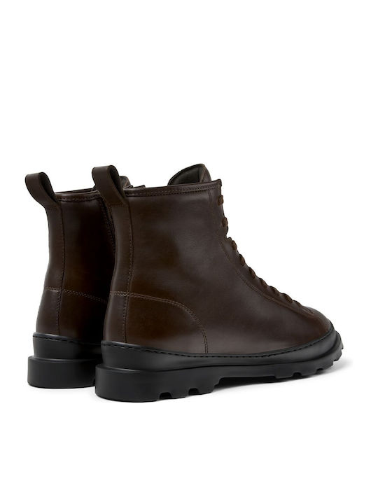 Brutus Leather Men's Boots Anatomical Dark Brown