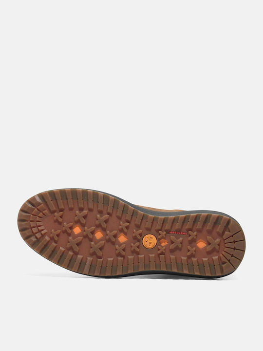 Leather Brown Men's Boots