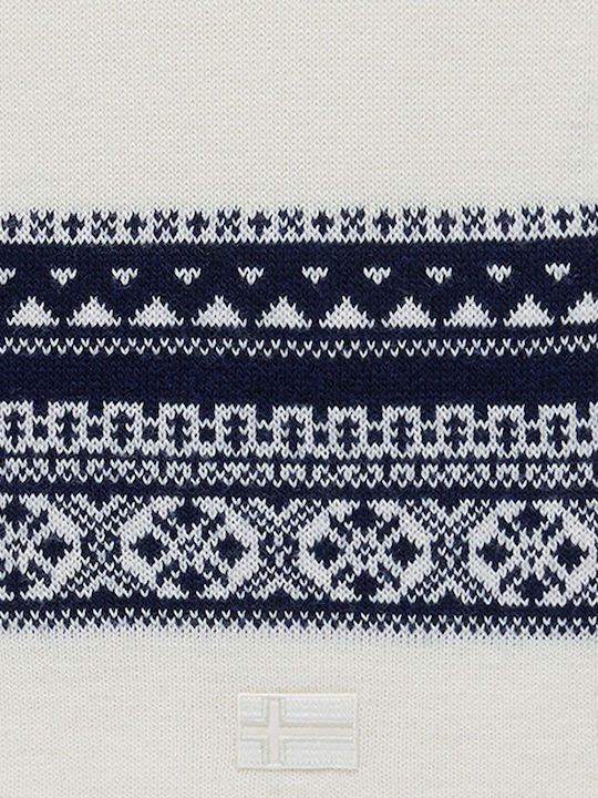 Women's Wool Scarf White
