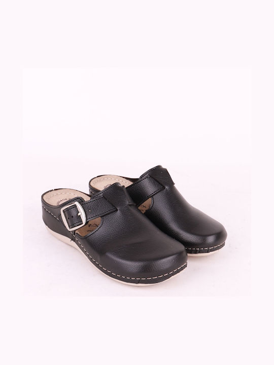 Vesna Anatomic Clogs Black