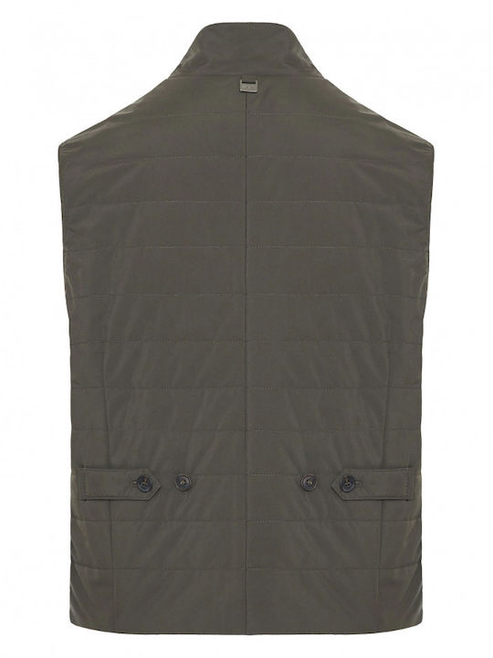 CC Collection Corneliani Men's Vest Green