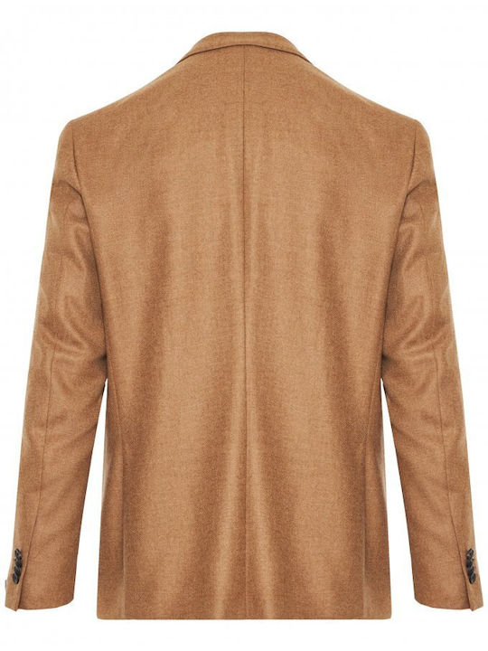 CC Collection Corneliani Winter Herrenanzugsjacke Beige