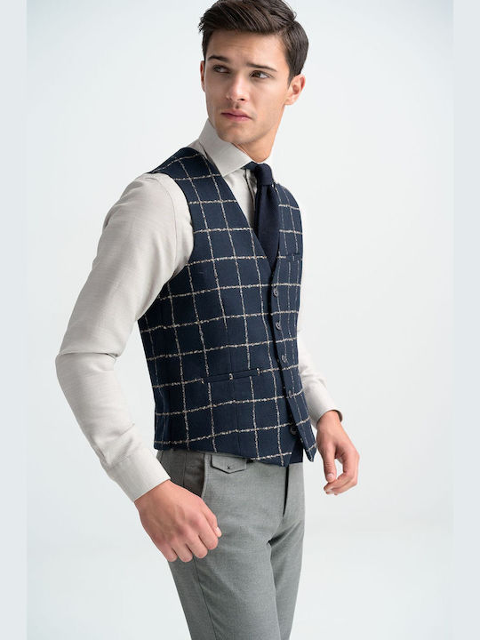 Napoleone Men's Vest Blue