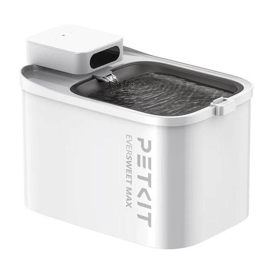 Petkit Eversweet Edelstahl Wasserspender / Brunnen für Hund & Katze 3lt in Grau Farbe