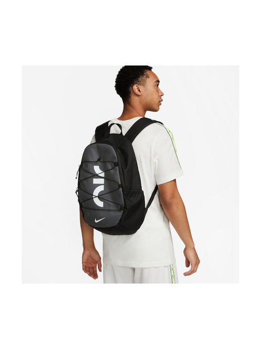 Nike Air Männlich Stoff Rucksack Schwarz 21Es