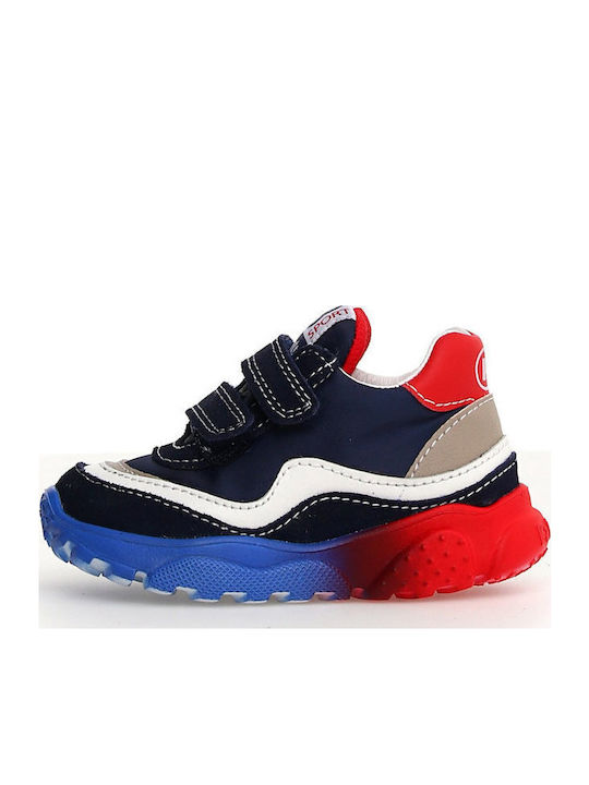 Kinder Sneakers Anatomisch mit Klettverschluss Mehrfarbig