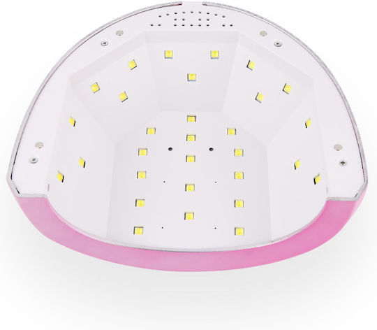 SUN ONE UV Sun One Φουρνάκι Νυχιών UV / LED 48W Ροζ Μεταλλικό