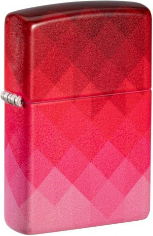 Zippo Pixel Windproof Flame Lighter in Red Color