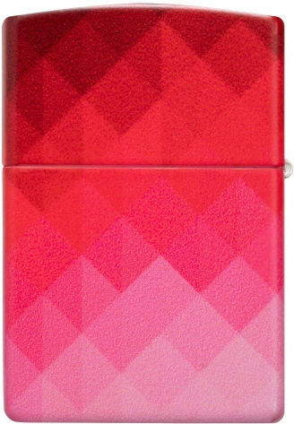 Zippo Pixel Windproof Flame Lighter in Red Color