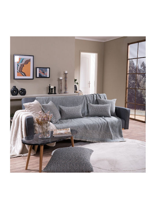 Teoran Maryland Ριχτάρι Πολυθρόνας Chenille 180x150εκ. 04
