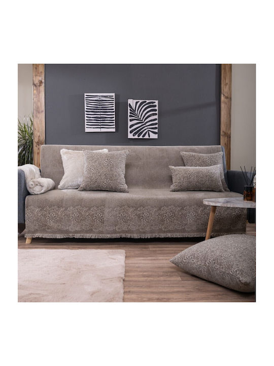 Teoran Mineapolis Ριχτάρι Πολυθρόνας Chenille 180x150εκ. 11 52015985