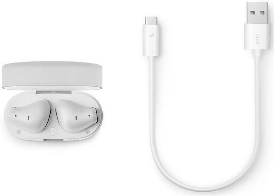 Philips TAT2139 Earbud Bluetooth Handsfree Earphones with Sweat Resistance and Charging Case White