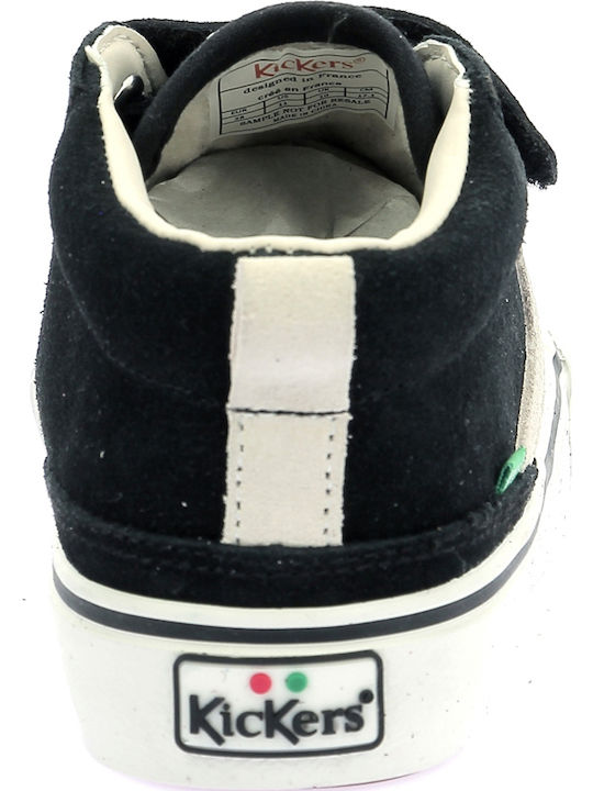 Παιδικά Sneakers High με Σκρατς Μαύρα