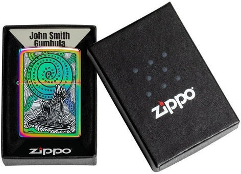 Zippo Lighter Flame Windproof John Smith Gumbula
