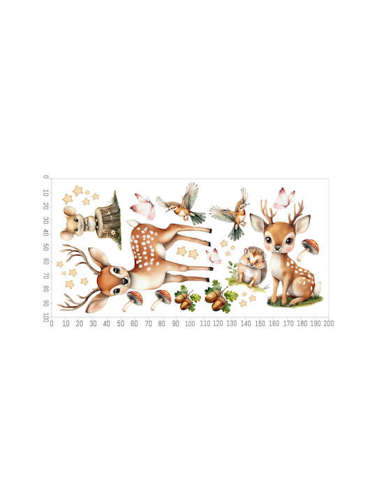 Decowalls Autocolant Decorativ pentru Copii Perete 100x200buc Decowalls Autocolant Decorativ pentru Copii Perete 100x200buc