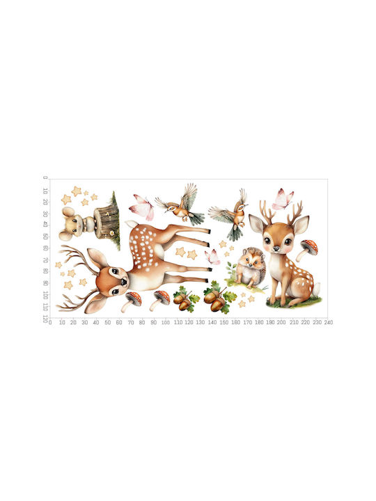 Decowalls Autocolant Decorativ pentru Copii Perete 120x240buc Decowalls Autocolant Decorativ pentru Copii Perete 120x240buc