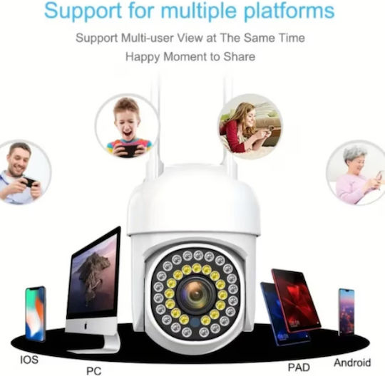 Full Color Surveillance Camera Smart & Wifi 3 X 32 Gb Sd Cards
