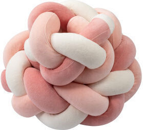 FreeOn Crib Bumpers Braided Inside Pink - White 15x235cm