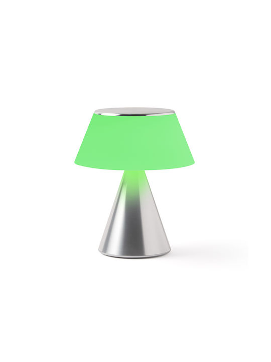 Lexon Lampă de masă LED cu Abajur Albastru și Bază