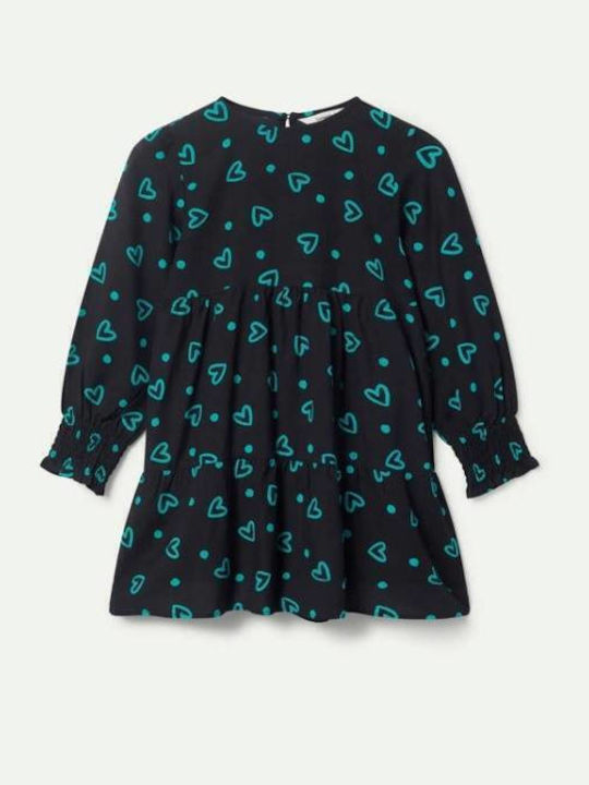 Compania Fantastica Παιδικό Φόρεμα Black / Green