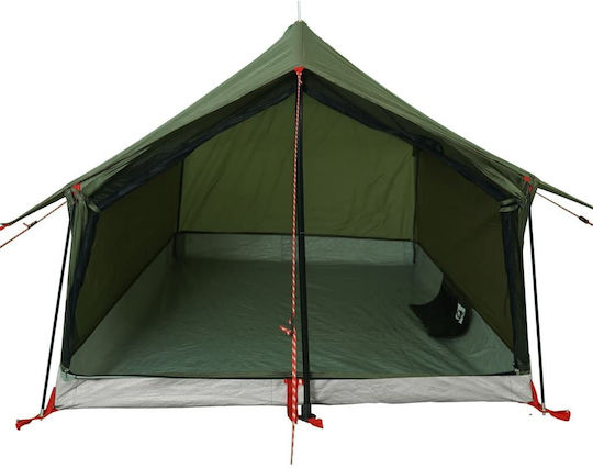 vidaXL Къмпинг шатра Зелен за 2 Човека 200x124x98см. Маслинено - Зелено