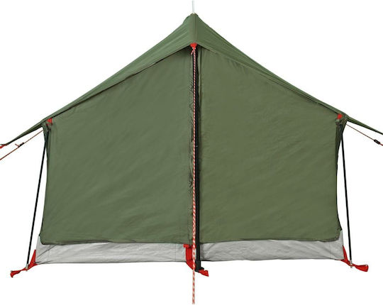 vidaXL Къмпинг шатра Зелен за 2 Човека 200x124x98см. Маслинено - Зелено
