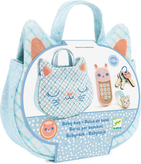 Djeco Role Play Toy Little Cat Bag