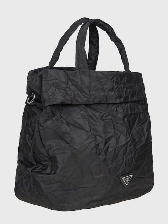 Geantă de damă Shopper De umăr Neagră