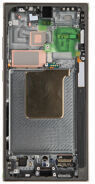 Samsung Galaxy S24 Ultra OLED Touchscreen with Pre-assembled Frame Titanium Black