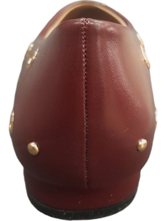 Pointy Ballerinas Burgundy