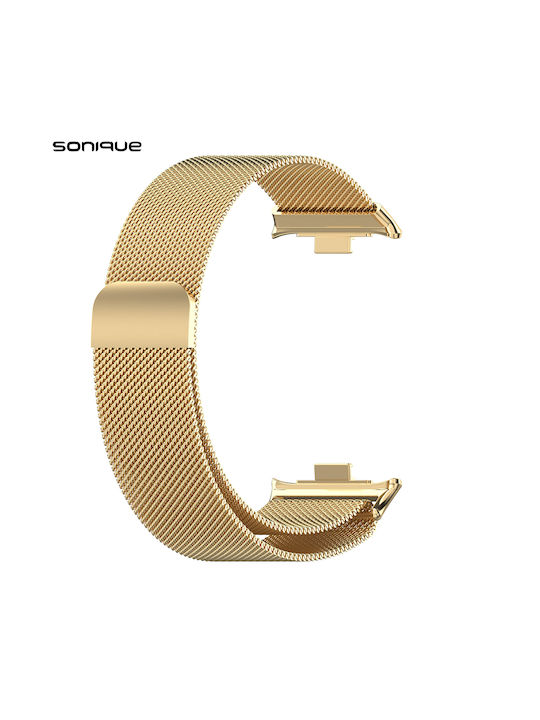Sonique Λουράκι Ανοξείδωτο Ατσάλι Ροζ Χρυσό (Redmi Watch 4 / Redmi Watch 5)