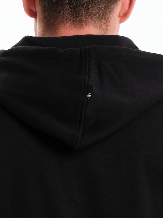 Sweatshirt with Hood Black