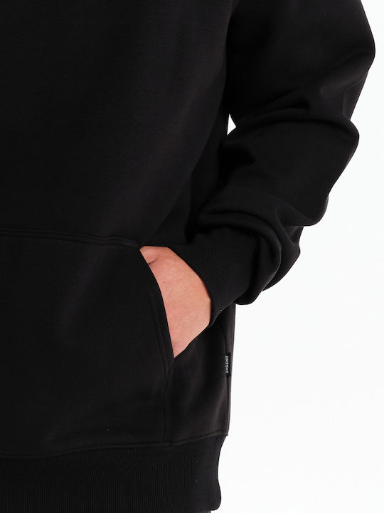 Sweatshirt with Hood Black